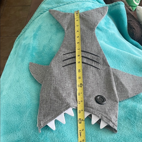 Gray Shark bag or even stocking with Button eye - Picture 7 of 8